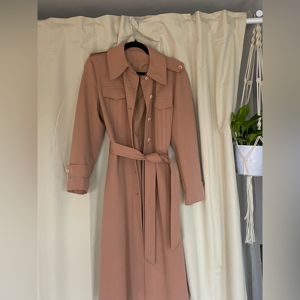 Saks Fifth Avenue, Pink Trench Coat